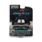 Miniatura coche John Wick 2 Chevrolet Chevelle SS 396 1070 a escala 1/64 Greenlight Green Machine