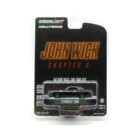 Miniatura coche John Wick 4 Plymouth Cuda a escala 1/64 Greenlight Green Machine
