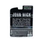 Miniatura coche John Wick Dodge Charger R/T 2014 negro a escala 1/43 Greenlight Green Machine
