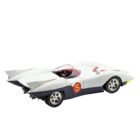 Coche miniatura Mach 5 de Speed Racer fabricado por Audix a escala 1/18 en aluminio con gadgets funcionales