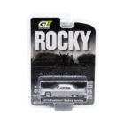 Coche en miniatura Cadillac Sedan DeVille en metal desnudo edición Raw Edition de la película Rocky a escala 1/64 fabricado por Greenlight.