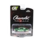 Coche en miniatura Chevrolet Impala Sport Sedan 1967 edición Green Chrome de la serie Supernatural a escala 1/64 fabricado por Greenlight.