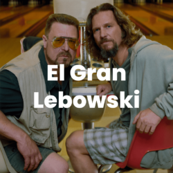 Portada película El Gran Lebowski